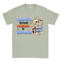 Matcha reading because murder is wrong Classic Tee - MaliasSmallBusiness