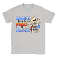 Moon Dust reading because murder is wrong Classic Tee - MaliasSmallBusiness