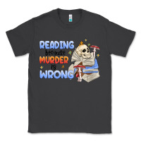Smoke reading because murder is wrong Classic Tee - MaliasSmallBusiness