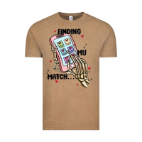 Vintage Coffee finding my match Vintage Tee - MaliasSmallBusiness