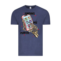 Vintage Denim finding my match Vintage Tee - MaliasSmallBusiness