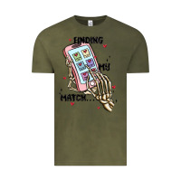 Vintage Olive finding my match Vintage Tee - MaliasSmallBusiness