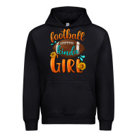 Black football kinda girl Urban Hoodie - BundleAndBundleShop