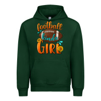 Forest Green football kinda girl Urban Hoodie - BundleAndBundleShop