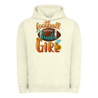 Pigment Pistachio football kinda girl Urban Hoodie - BundleAndBundleShop