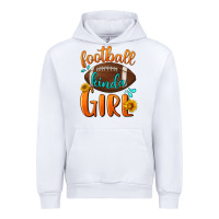 White football kinda girl Urban Hoodie - BundleAndBundleShop