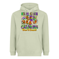 Matcha king cake calories dont count mardi gras Heavyweight Hoodie - CowGirlArtShop