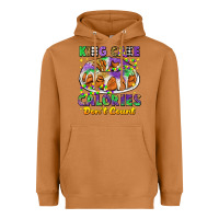 Meerkat king cake calories dont count mardi gras Heavyweight Hoodie - CowGirlArtShop
