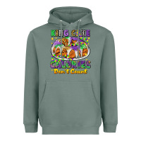 Sage king cake calories dont count mardi gras Heavyweight Hoodie - CowGirlArtShop