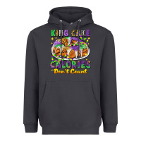 Smoke king cake calories dont count mardi gras Heavyweight Hoodie - CowGirlArtShop