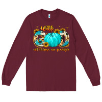 Burgundy with god all things are possible  copy Long Sleeve Tee - MaliasSmallBusiness