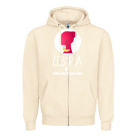 Sandshell Libra Zodiac Sign Horoscope Birth Gift Girl Zipper Hoodie - Bettercallsaul