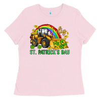 I Dig St Patrick S Day Bulldozer Ladies Tee | Teevron
