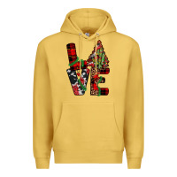 Antique Gold christmas love Premium Hoodie - JahusDesignShop