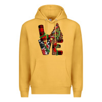 Mustard christmas love Premium Hoodie - JahusDesignShop
