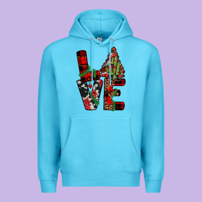 Christmas Love Premium Hoodie Designed By Jahusdesignshop