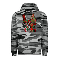 Slate Camo christmas love Premium Hoodie - JahusDesignShop