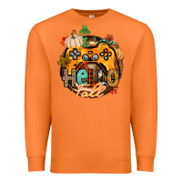 Carrot hello fall gamer Premium Sweatshirt - CowGirlArtShop