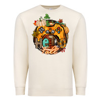 Sandshell hello fall gamer Premium Sweatshirt - CowGirlArtShop