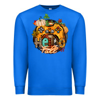 True Royal hello fall gamer Premium Sweatshirt - CowGirlArtShop