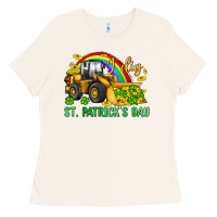 Bone i dig st patrick s day bulldozer Ladies Tee - JahusDesignShop