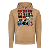 Vintage Camel we are not descended from a fearful me Vintage Hoodie - MaliasSmallBusiness