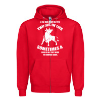 Red Taurus Horoscope Zipper Hoodie - Bettercallsaul