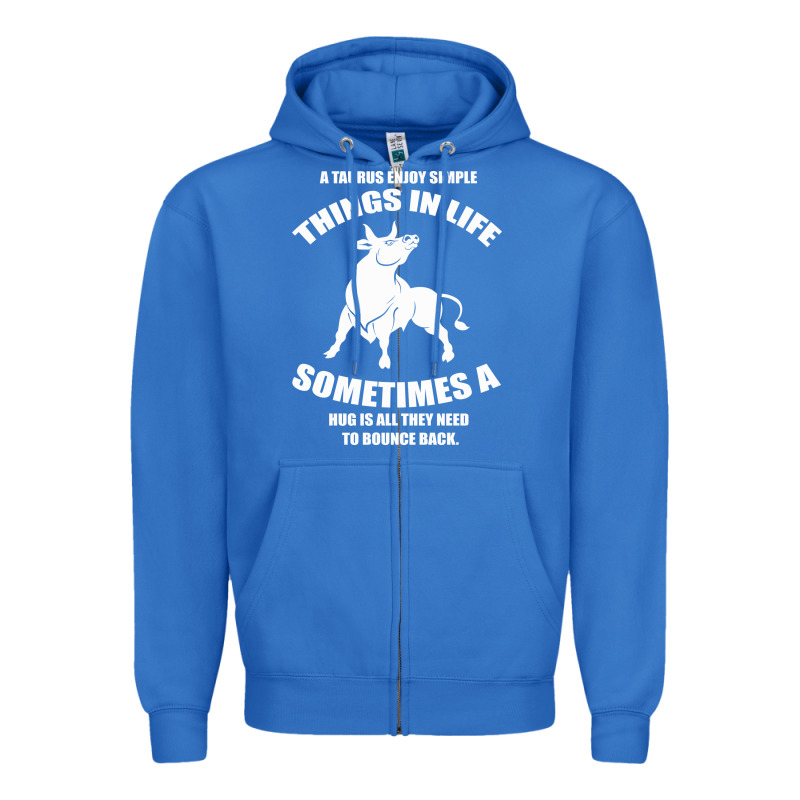 Taurus Horoscope Zipper Hoodie by Bettercallsaul | Teevron