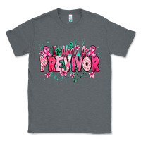 Charcoal Heather i am a previvor Classic Tee - NancyCooperArtShop