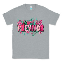 Heather Grey i am a previvor Classic Tee - NancyCooperArtShop