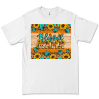 White Blessed mama Premium Tee - Artiststas