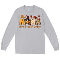 Moon Dust this mama loves her little turkeys Long Sleeve Tee - MaliasSmallBusiness