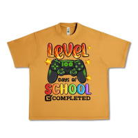 Peanut Butter level 100 days of school completed Urban Heavy Tee - MaliasSmallBusiness