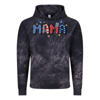 Cloud Black 4th july mama Vintage Hoodie - MaliasSmallBusiness