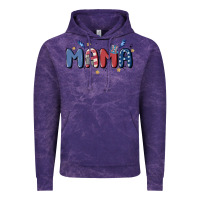 Cloud Purple 4th july mama Vintage Hoodie - MaliasSmallBusiness
