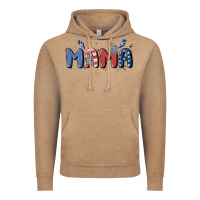 Vintage Coffee 4th july mama Vintage Hoodie - MaliasSmallBusiness