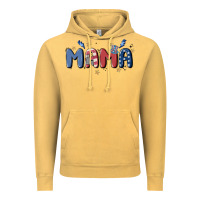 Vintage Mustard 4th july mama Vintage Hoodie - MaliasSmallBusiness