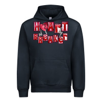 Navy heartbreaker Urban Hoodie - FaDigitalArtStudio