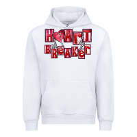 White heartbreaker Urban Hoodie - FaDigitalArtStudio