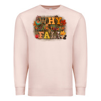 Pale Pink why hello there fall Premium Sweatshirt - CowGirlArtShop