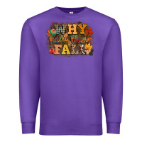 Purple why hello there fall Premium Sweatshirt - CowGirlArtShop