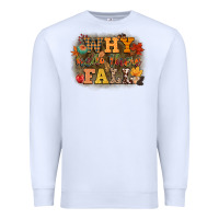 White why hello there fall Premium Sweatshirt - CowGirlArtShop