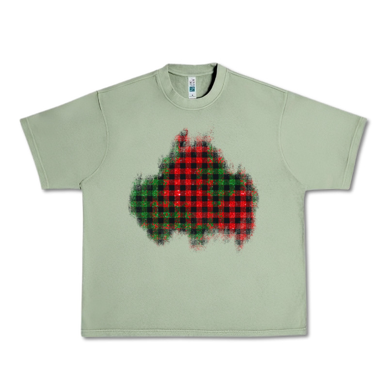 Christmas Glitter Patch Urban Heavy Tee by AdoDesignShop | Teevron