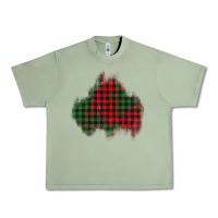 Oil Green Christmas glitter patch Urban Heavy Tee - AdoDesignShop