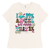 Bone i am  99 angel but ohh that Ladies Tee - AdoDesignShop