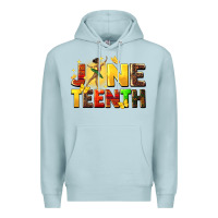 Blue Mist juneteen black girl Premium Hoodie - CowGirlArtShop