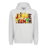 Dove Grey juneteen black girl Premium Hoodie - CowGirlArtShop