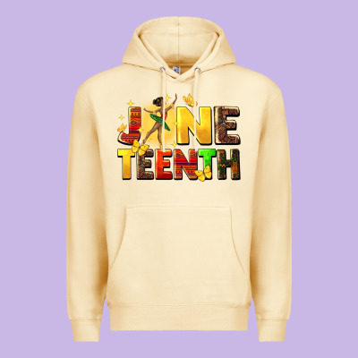 Juneteen Black Girl Premium Hoodie Designed By Cowgirlartshop