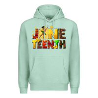 Seafoam juneteen black girl Premium Hoodie - CowGirlArtShop