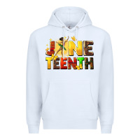 White juneteen black girl Premium Hoodie - CowGirlArtShop